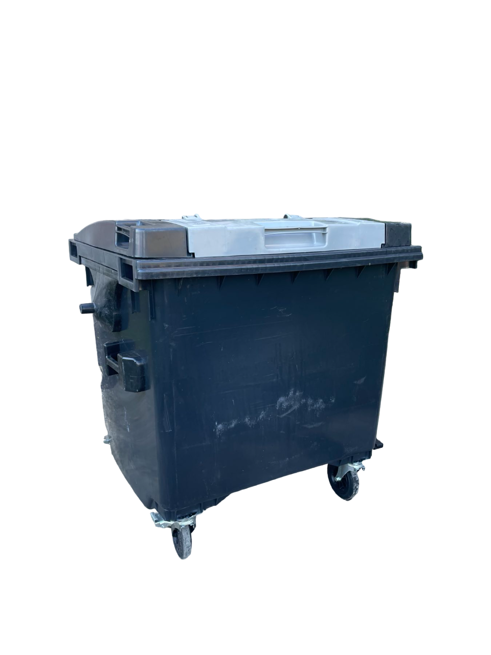 Контейнер для твердих побутових відходів, 1100 л, EN 840-1, UKRRESURS, п/в